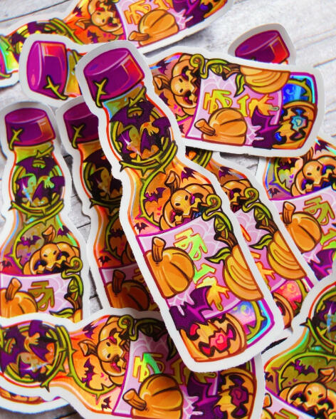 Vinyl Sticker with Holographic